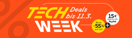 CYBERPORT – TECH WEEK – bis zu 55% Rabatt!
