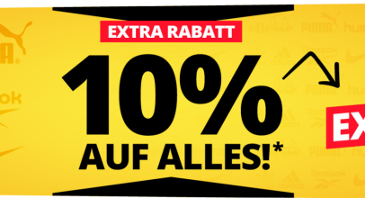 SportSpar – 10% EXTRA Rabatt auf ALLES!