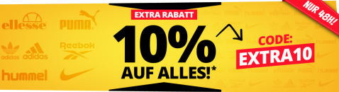 SportSpar – 10% EXTRA Rabatt auf ALLES!