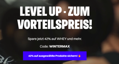 Bodylab24 – WINTERSALE – bis 42% Rabatt auf Whey ausgewählte Produkte + 22% Rabatt auf weitere BODYLAB Produkte + 11% Rabatt auf alle Fremdmarkenprodukte!