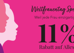 Parfümerie Pieper – Weltfrauentag Special – 11% Rabatt auf ALLES!
