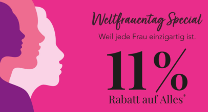 Parfümerie Pieper – Weltfrauentag Special – 11% Rabatt auf ALLES!