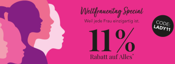 Parfümerie Pieper – Weltfrauentag Special – 11% Rabatt auf ALLES!