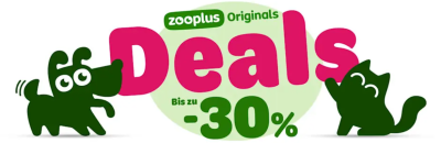 Zooplus – Originals Deals- bis zu 30% Rabatt!