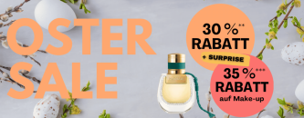 PARFÜMERIE.de – OSTER SALE – bis 35% Rabatt auf Make-up + Gratis Proben!
