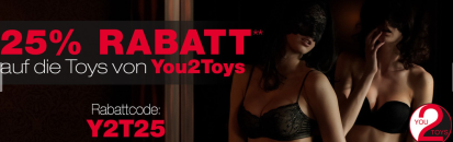 SinEros Erotikshop – 25% Rabatt auf die Toys von You2Toys!