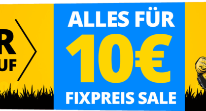 OSTER AUSVERKAUF FIXPREIS-SALE bei SportSpar.de – ALLES für je 10€!
