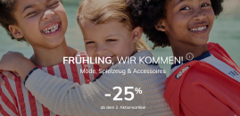 Vertbaudet – Frühlings Angebot – 25% Rabatt ab dem 2. Aktionsartikel!