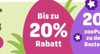 Zooplus – OSTER DEALS – bis zu 20% auf Top-Marken + 200 zooPunkte extra!