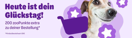 Zooplus – ZOODAYS – bis zu 30% Rabatt!
