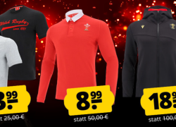 MACRON Mega Sale bei SportSpar mit bis zu 89% Rabatt auf ausgewählte Artikel!