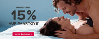 ORION Erotikshop – mindestens 15% Rabatt auf Paartoys!