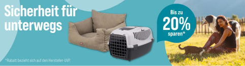 ZooRoyal – Transportzubehör – bis 20% Rabatt auf ausgewählte Artikel!