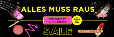 Parfuemerie – BEAUTY-SALE – 40% Rabatt + 5% Extra Rabatt!