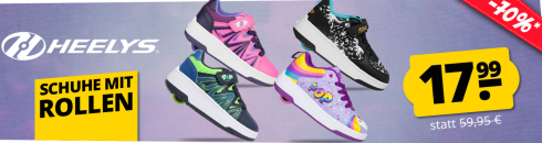SportSpar – HEELYS Schuhe mit Rollen – mit 70% Rabatt!