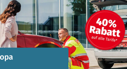 ACE – Auto Club Europa – 40% Rabatt auf alle Tarife!