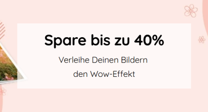 myphotobook – bis 40% Frühlings-Rabatt auf Fotobücher & Wandbilder!