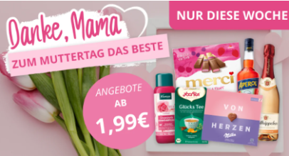 MyTime – MUTTERTAG DEALS – bis zu 50% Rabatt!