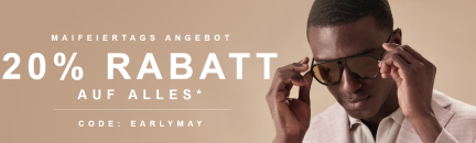 Hawes & Curtis – Feiertagsangebot zum 1. Mai – 20% Rabatt auf ALLES!