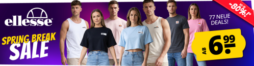 SportSpar –  ellesse SPRING BREAK SALE – bis 80% Rabatt!
