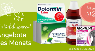 Aliva Apotheke – Angebote des Monats – bis zu 71% Rabatt!