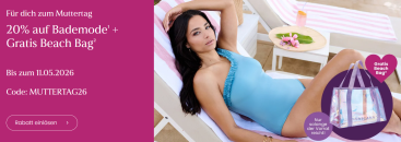 LASCANA MOTHERS DAY – Shopping-Deal – 20% auf Bademode + Gratis Beach Bag