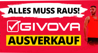 SportSpar – GIVOVA Ausverkauf zu Schnäppchenpreisen – bis 93% Rabatt!