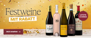 Die Weinbörse – Festfavoriten-Weinpaket – bis 40% Rabatt!