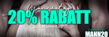 SinEros Erotikshop – ZUM MÄNNERTAG – 20% Rabatt!