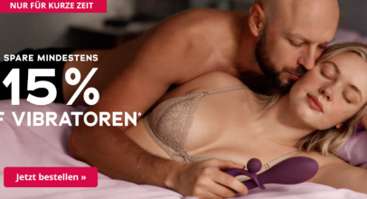 Orion Erotikshop – mindestens 15% Rabatt auf Vibratoren!