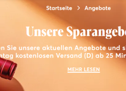VINOS – Spar-Angebote mit bis zu 50% Rabatt + kostenloser Versand!