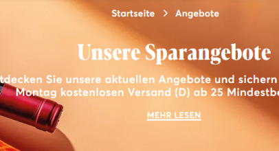 VINOS – Spar-Angebote mit bis zu 50% Rabatt + kostenloser Versand!