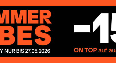 SportScheck – SALE – bis zu 40% auf ausgewählte Artikel + 15% ON TOP auf SUMMER ARTIKEL!