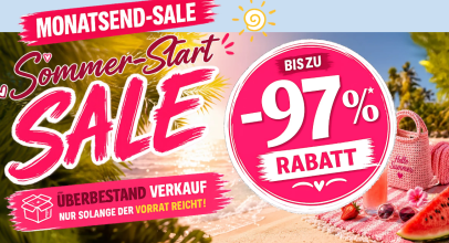 Eis.de – Sommer Start SALE – bis zu 97% Rabatt + Gratis Artikel!