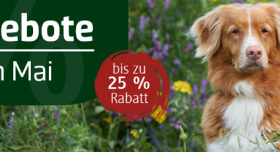 alsa-Hundewelt – Angebote im Mai – bis 25% Rabatt!