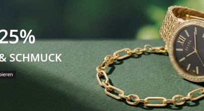 Christ – bis zu 25% Rabatt auf ausgewählte Uhren und Schmuck von Top-Marken!