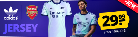 SparDeal bei SportSpar – Arsenal London FC adidas Originals Herren Ausweich Trikot mit 70% Rabatt!