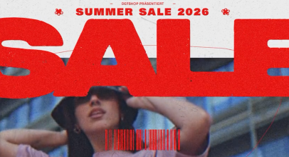 SUMMER SALE bei DefShop – bis zu 65% Rabatt auf ausgewählte Artikel!