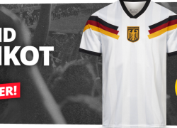 SportSpar – Deutschland “Retro History” JELEX Herren Heim Trikot für 12,99€!
