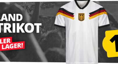 SportSpar – Deutschland “Retro History” JELEX Herren Heim Trikot für 12,99€!
