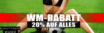 SinEros Erotikshop – WM-RABATT – 20% Rabatt auf Alles!