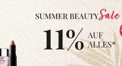 SUMMER BEAUTY SALE bei Parfümerie Pieper – 11% Rabatt auf ausgewählte Artikel!