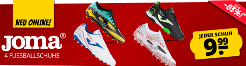 SportSpar – JOMA Fußballschuhe – bis zu 83% Rabatt!