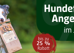 alsa-Hundewelt – Angebote im Juli – bis 25% Rabatt!