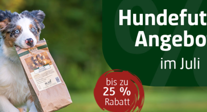 alsa-Hundewelt – Angebote im Juli – bis 25% Rabatt!