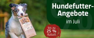 alsa-Hundewelt – Angebote im Juli – bis 25% Rabatt!