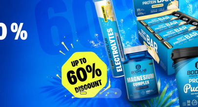 SOMMER-SALE bei BODYLAB24 – bis zu 60% Rabatt auf Produkte!