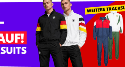 SportSpar – WM DEAL Ausverkauf – Retro Tracksuits für je 25€!