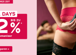 ORION Erotikshop – DEAL DAYS – bis 62% Rabatt inkl. Womanizer!