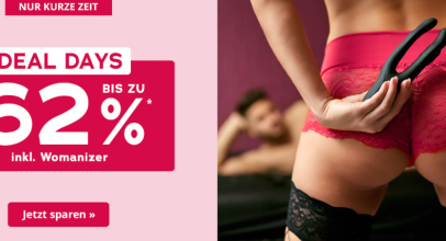 ORION Erotikshop – DEAL DAYS – bis 62% Rabatt inkl. Womanizer!